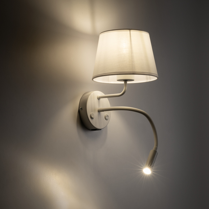 Aplica MAJA E27, G9 2 x max 8W LED, max 15W LED Alb 19 cm [2]