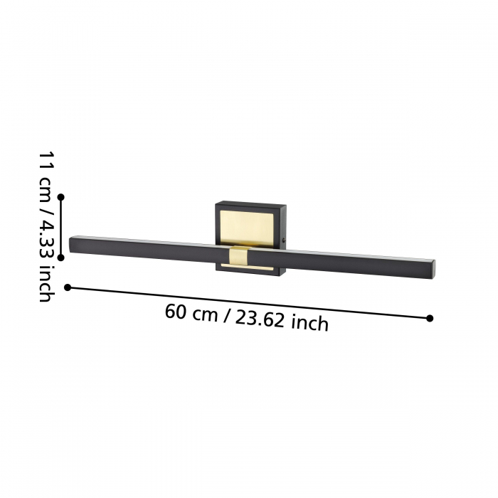 Aplica baie PEGUERA LED 11W lumina calda [5]