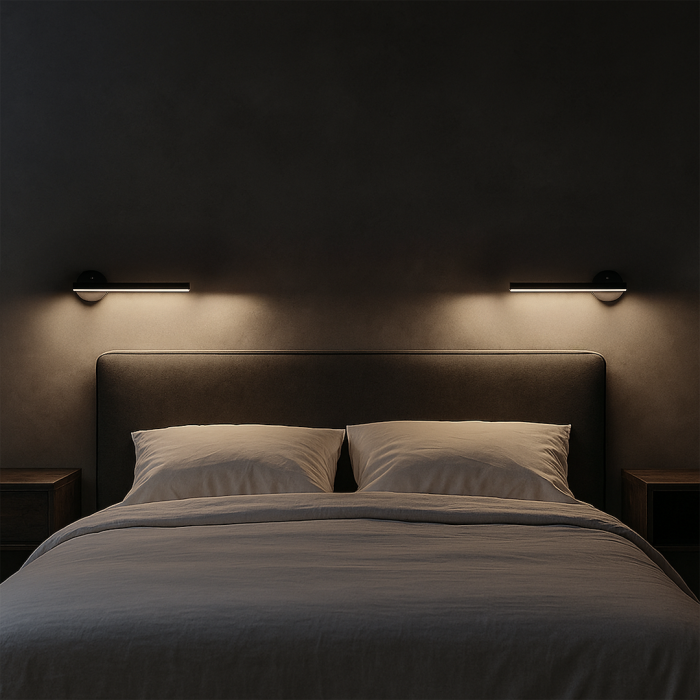 Aplica pat dormitor SYDNEY LED 6W lumina neutra 30 cm intrerupator pe corp [4]