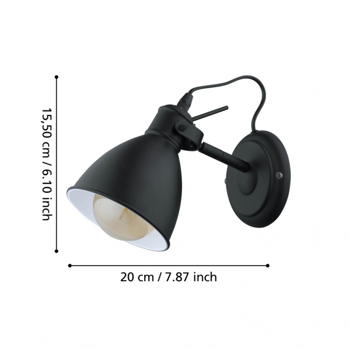 Aplica PRIDDY E27 1X40W [5]