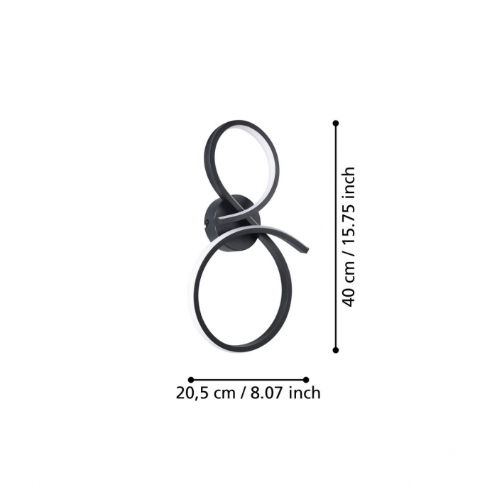 Aplica SERPINS LED 11,4W lumina calda [4]