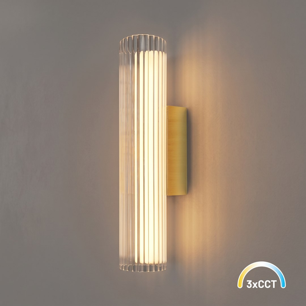 Lampă perete baie Trivia Aurie 6W LED CCT IP44 [2]