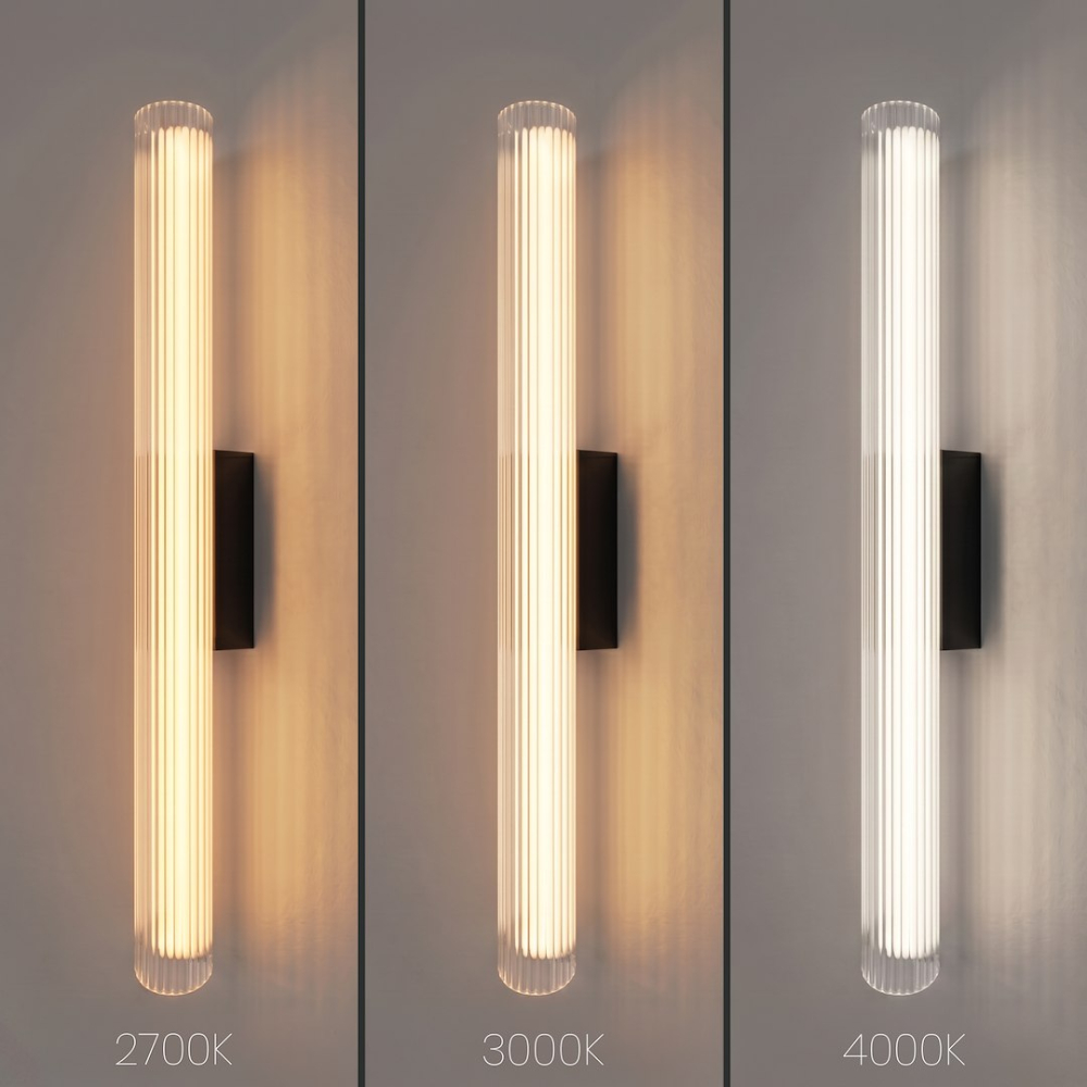 Lampă perete baie Trivia Neagră 11W LED CCT IP44 [4]