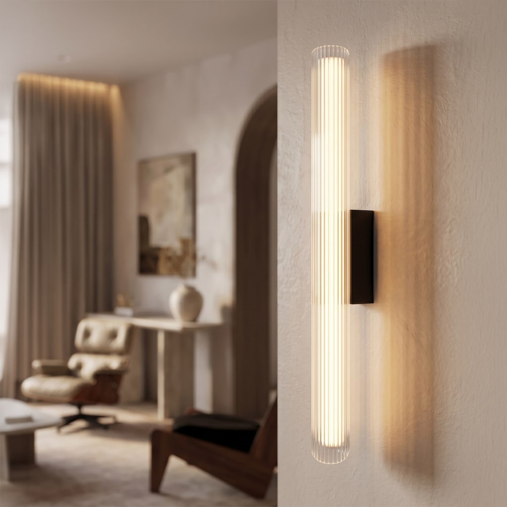 Lampă perete baie Trivia Neagră 11W LED CCT IP44 [5]