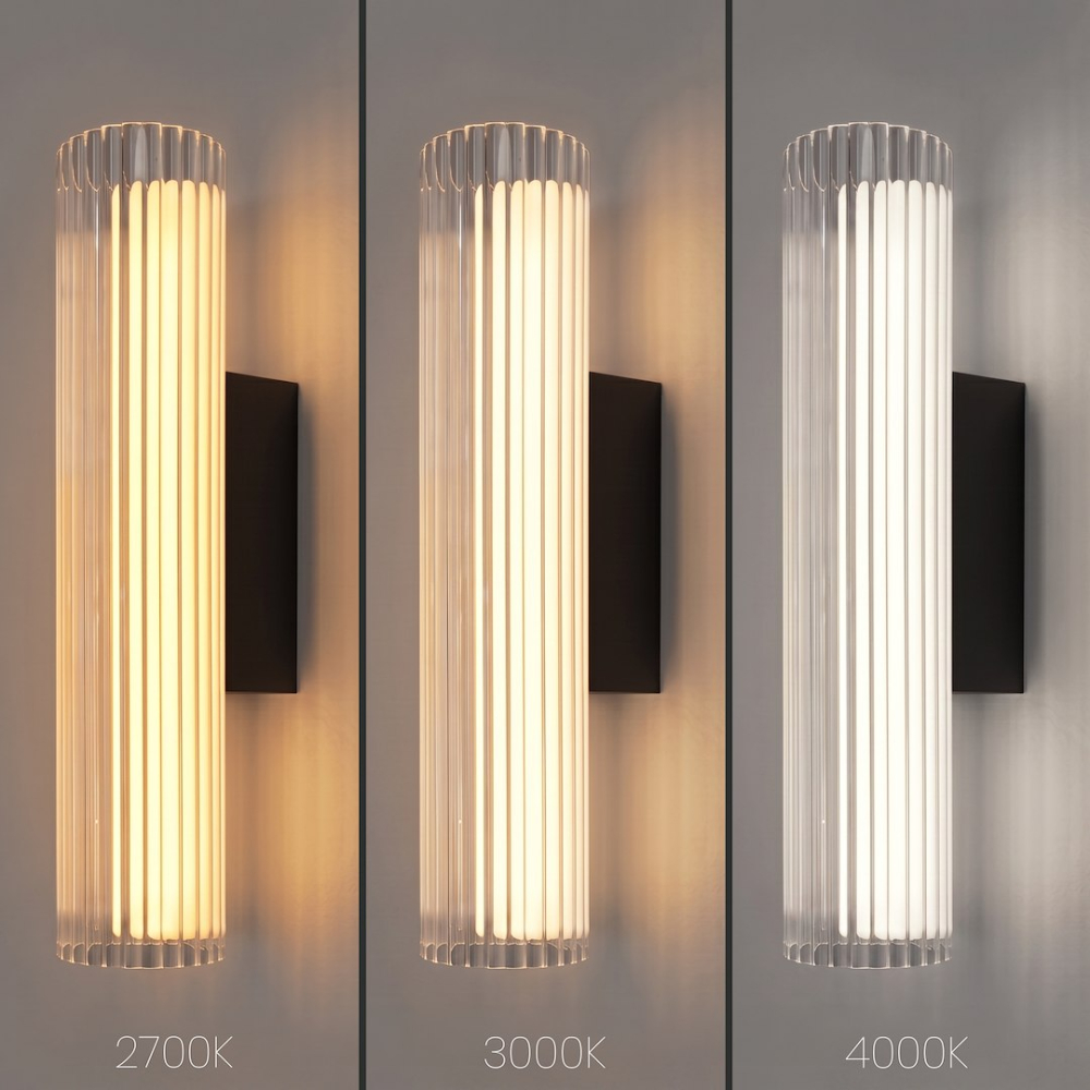 Lampă perete baie Trivia Neagră 6W LED CCT IP44 [4]