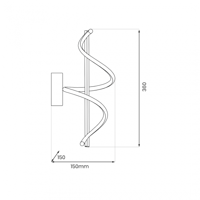 Aplica TWIST 12W LED [4]