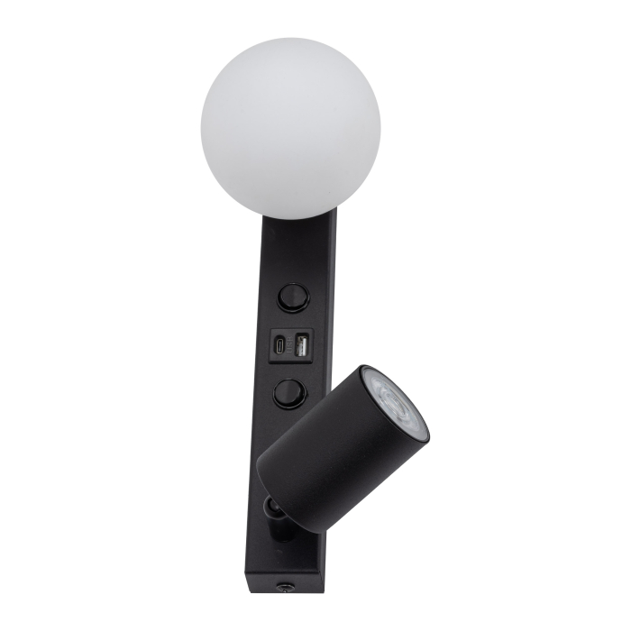 Aplica Vox GU10, G9 2 x max 8W LED, max 10W LED Negru 35 cm [9]