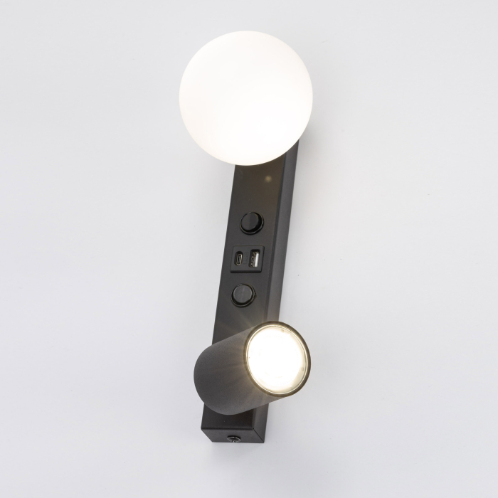 Aplica Vox GU10, G9 2 x max 8W LED, max 10W LED Negru 35 cm [8]