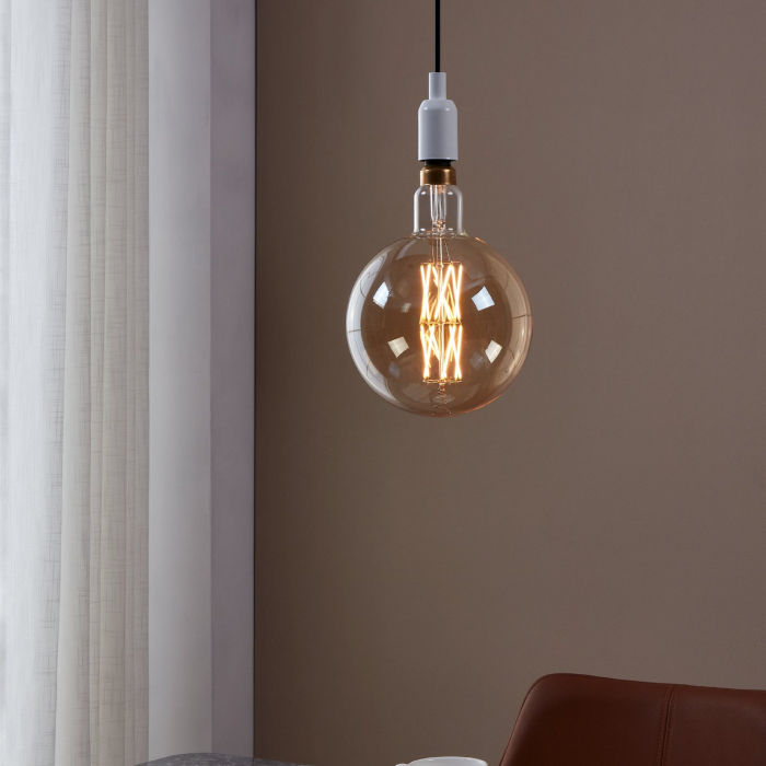 Bec LEDE27 E27 1X8W lumina calda [2]