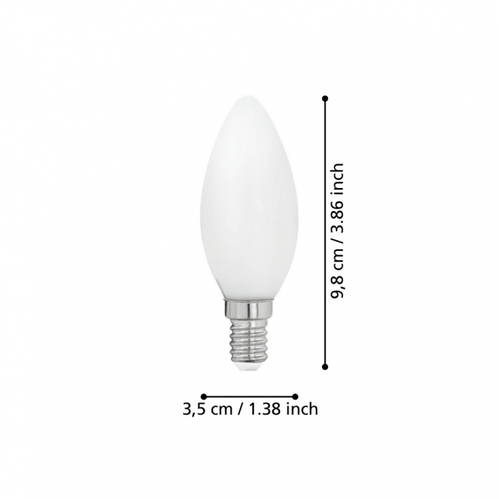 Bec LEDE14 E14 1X4W lumina calda [3]