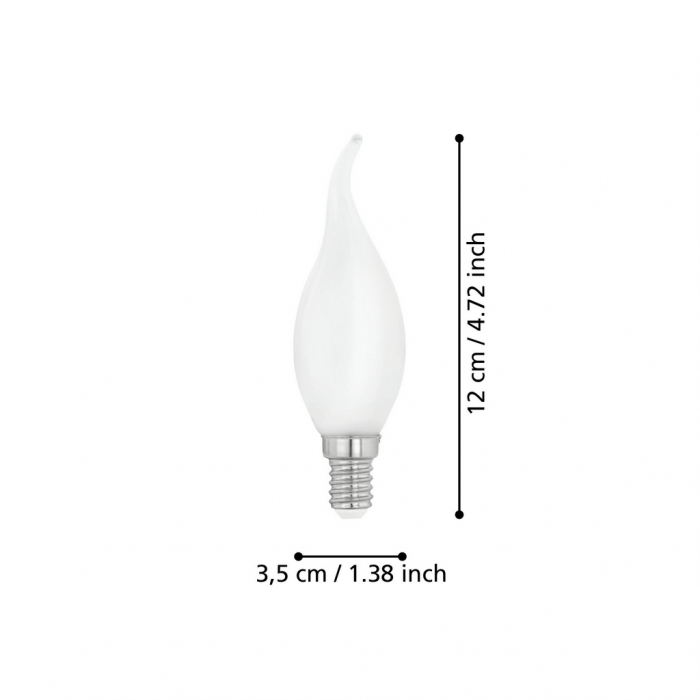 Bec LEDE14 E14 1X4W lumina calda [3]