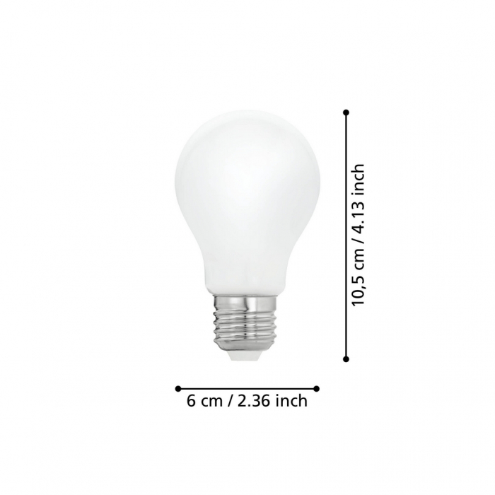 Bec LEDE27 E27 1X12W lumina calda [3]