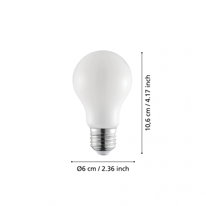 Bec LEDE27 E27 1X4,5W lumina calda [3]