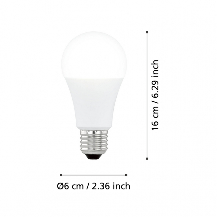 Bec LEDE27 E27 1X6,1W lumina calda [3]