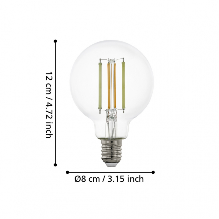 Bec LEDE27 E27 1X6W lumina reglabila [4]