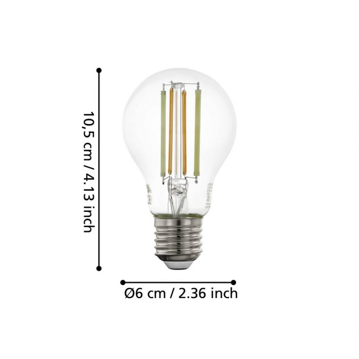 Bec LEDE27 E27 1X6W lumina reglabila [3]