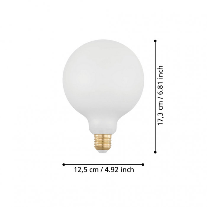 Bec LEDE27 E27 1X7,5W lumina calda [4]
