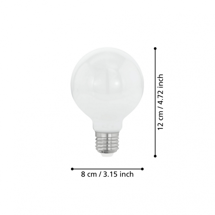 Bec LEDE27 E27 1X7W lumina calda [3]