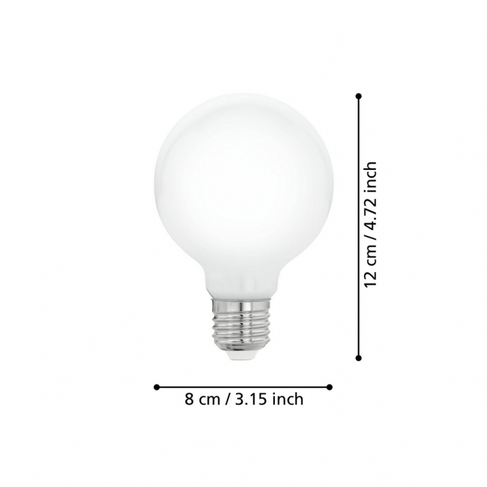 Bec LEDE27 E27 1X9W lumina calda [3]