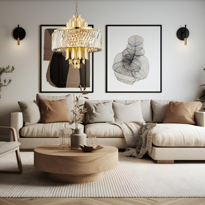 Candelabru MARGOT GOLD 9xE14 [4]