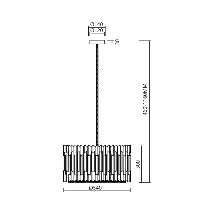 Candelabru RITZ GOLD 12xE14 [5]