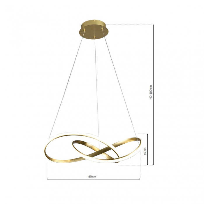 Pendul CAPPIO LED 36W LED lumina neutra [9]