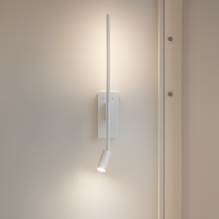 Lampă de perete cu lanternă alb 6W + 3W 4000K [3]