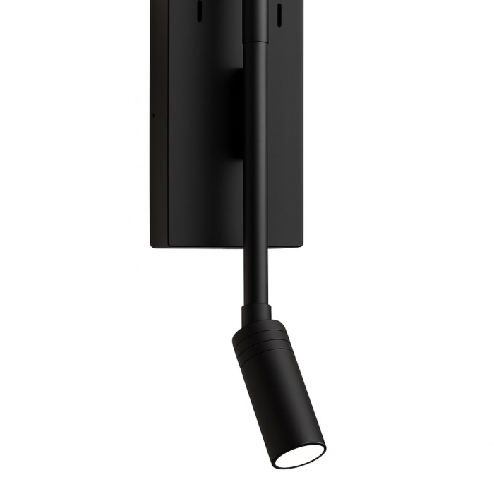 Lampă de perete cu lanternă Negru 6W + 3W 4000K [2]