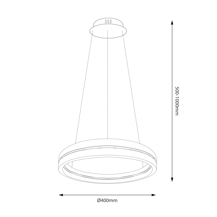 Pendul GRAVITY LED 36W LED lumina neutra [5]