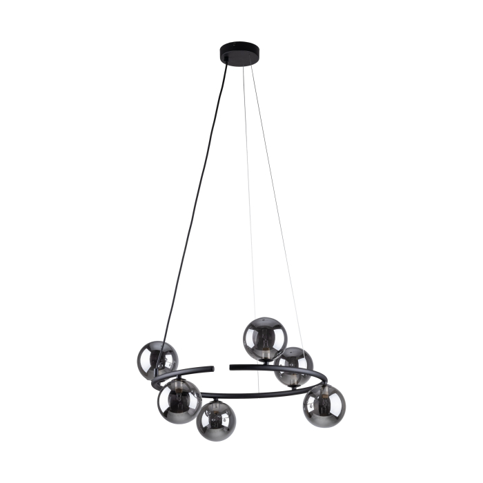 Lampa suspendata ANABELLE G9 6 x max 8W LED Negru 62 cm [9]