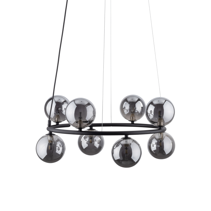 Lampa suspendata ANABELLE G9 8 x max 8W LED Negru 62 cm [10]