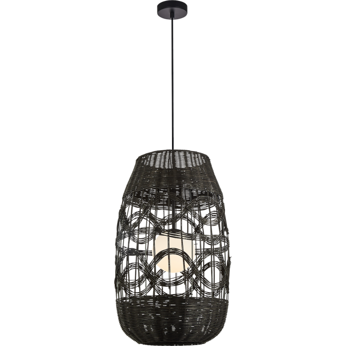 Lampa suspendata Arona Negru 1xE14 fi 400 [6]