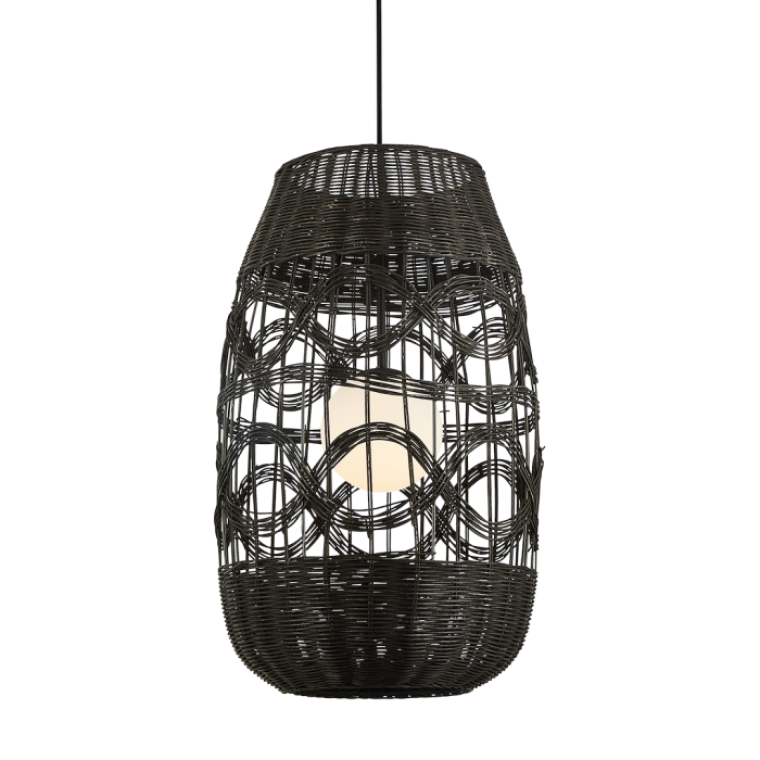 Lampa suspendata Arona Negru 1xE14 fi 400 [2]