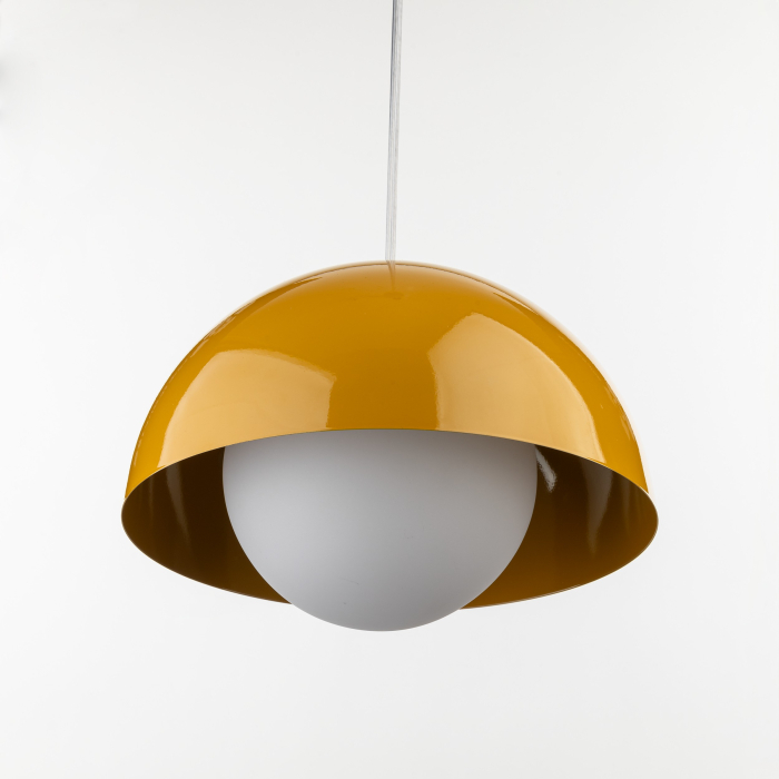 Lampa suspendata BONO E27 1 x max 15W LED Ocru 27 cm [7]