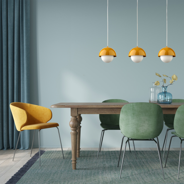 Lampa suspendata BONO G9 1 x max 8W LED Ocru 17 cm [2]