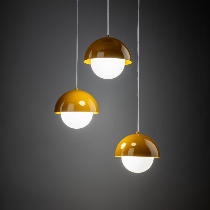 Lampa suspendata BONO G9 3 x max 8W LED Ocru 31,5 cm [3]