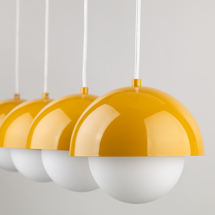 Lampa suspendata BONO G9 4 x max 8W LED Ocru 83 cm [5]