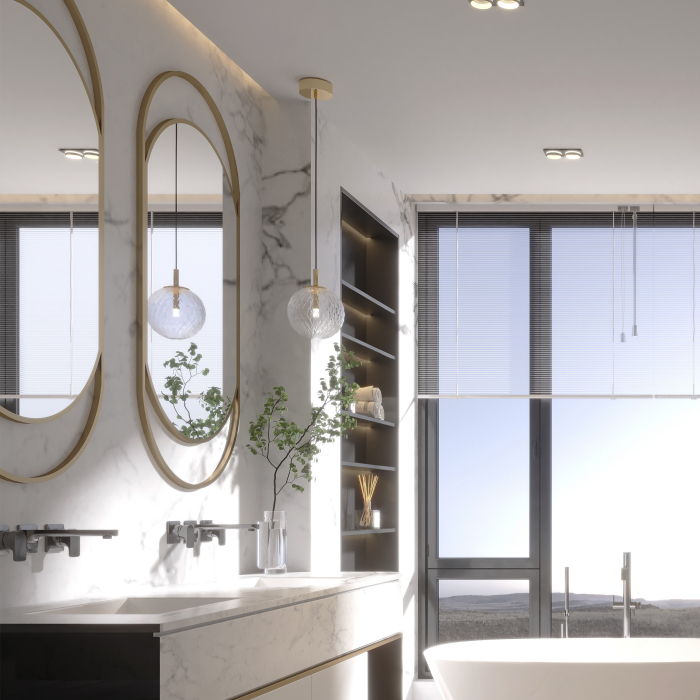 Lampa suspendata CADIX G9 1 x max 8W LED Aurit 14 cm [2]