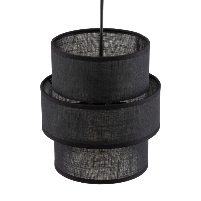 Lampa suspendata CALISTO E27 1 x max 15W LED Negru 20 cm [8]