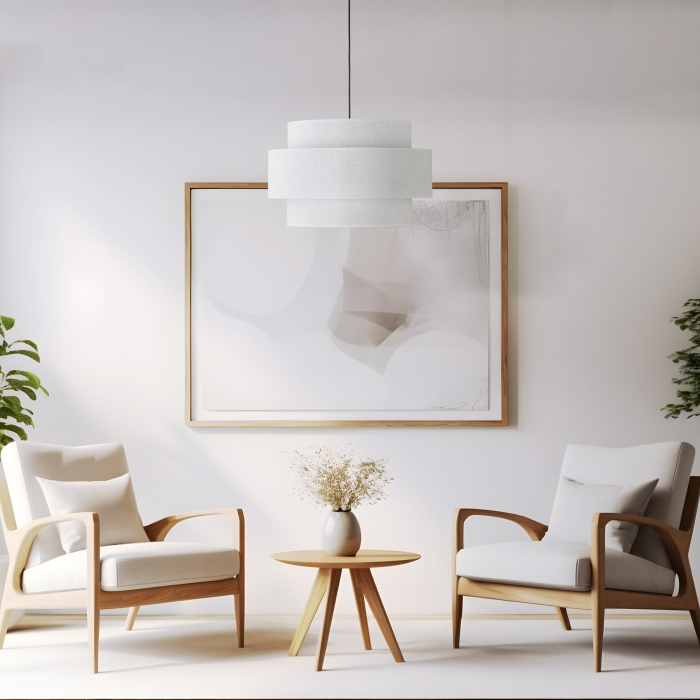 Lampa suspendata CALISTO E27 1 x max 15W LED Negru 50 cm [2]