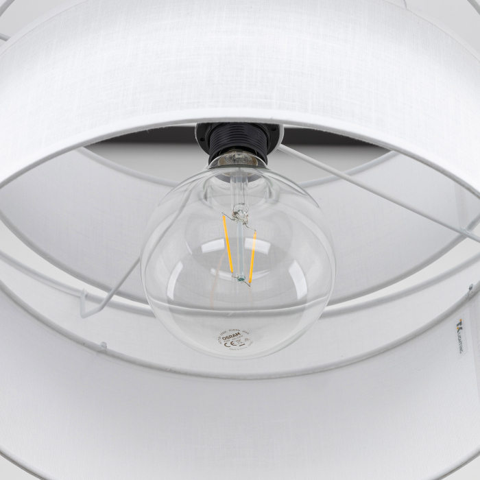 Lampa suspendata CALISTO E27 1 x max 15W LED Negru 50 cm [6]