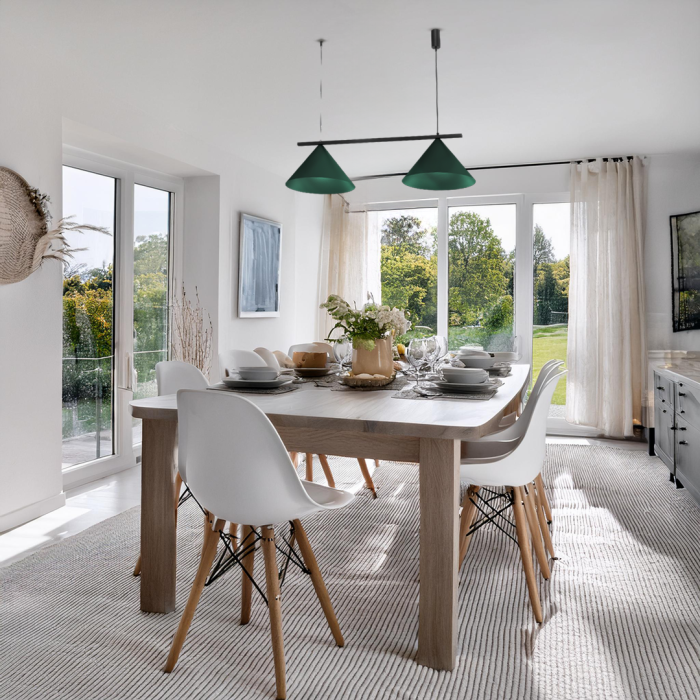 Lampă suspendată CAPITAL BLACK/GREEN 2XGX53 [4]