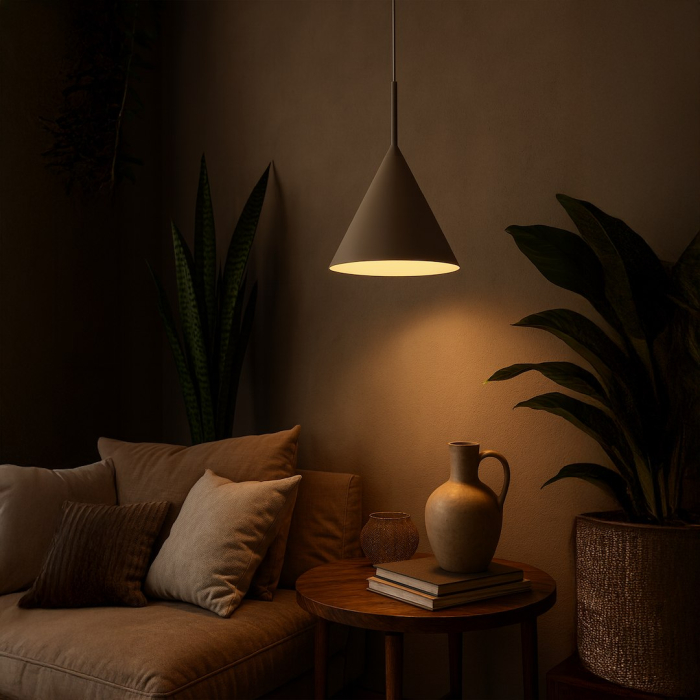 Lampă suspendată CAPITAL TAUPE Ø32cm 1xGX53 [5]