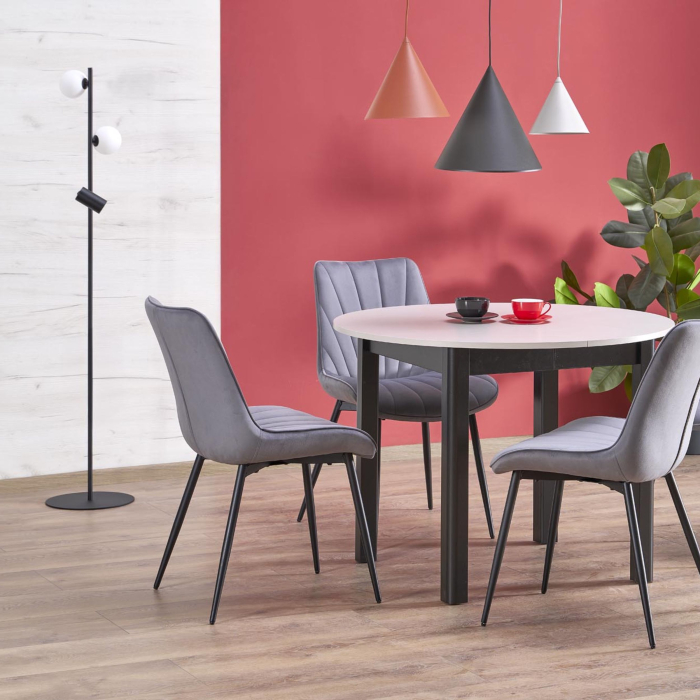 Lampa suspendata CONO E27 3 x max 15W LED Negru 50 cm [4]