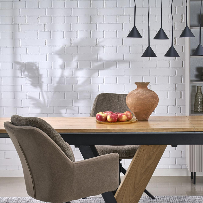 Lampa suspendata CONO GU10 6 x max 10W LED Negru 25 cm [8]