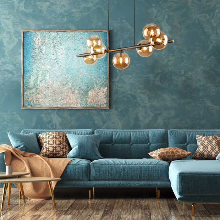 Lampa suspendata ESTERA G9 7 x max 8W LED Brun 27 cm [2]