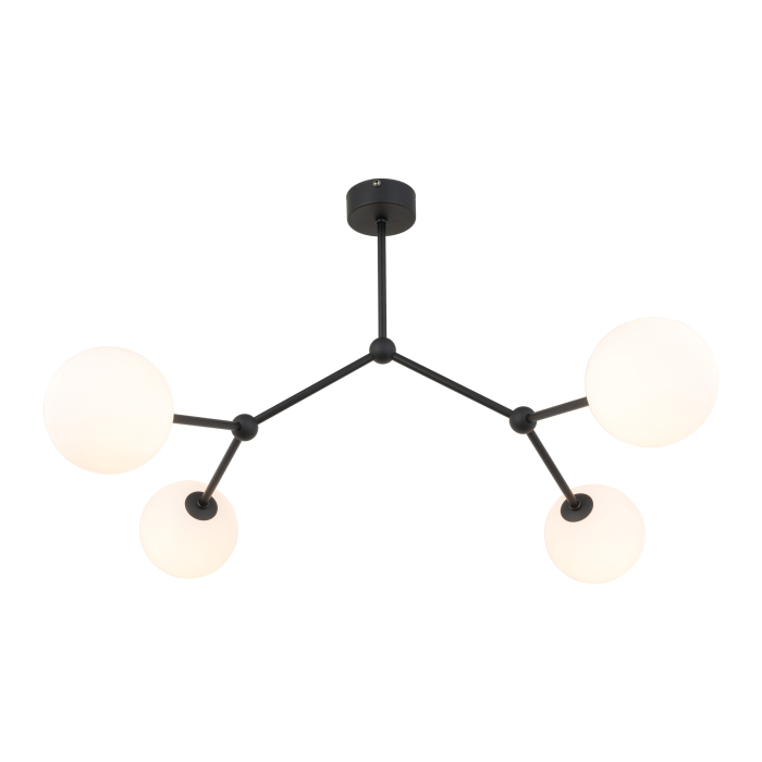 Lampa suspendata FAIRY G9 4 x max 8W LED Negru 66 cm [6]