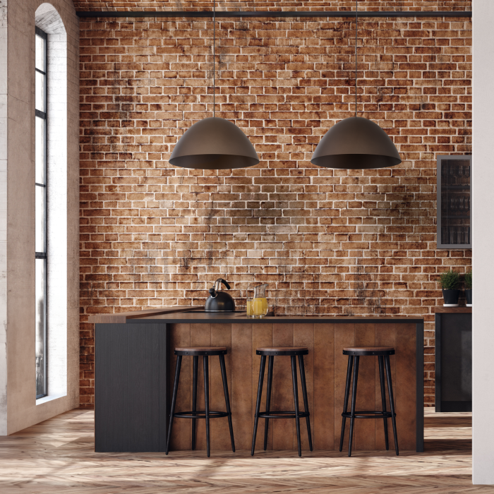 Lampa suspendata FARO E27 1 x max 15W LED Brun 50 cm [2]