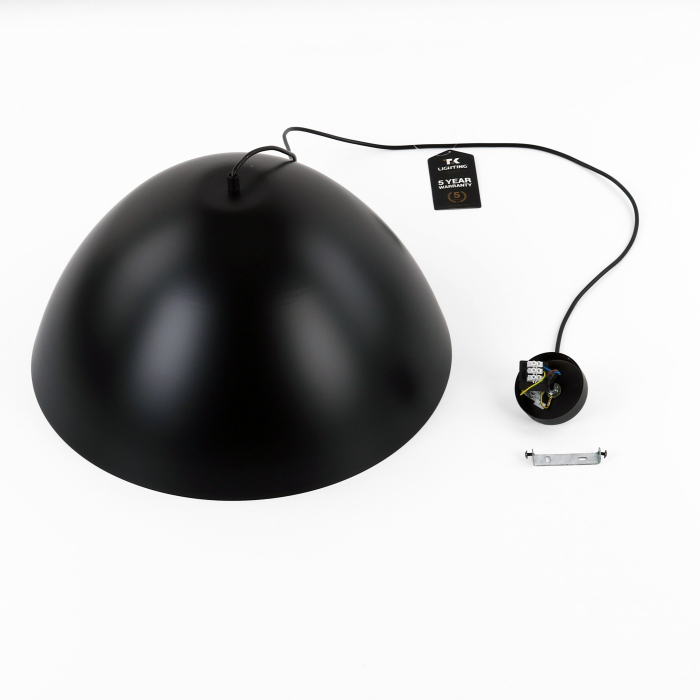 Lampa suspendata FARO E27 1 x max 15W LED Negru 50 cm [5]