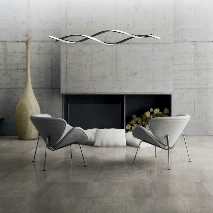 Lampa suspendata GRANT NEAGRĂ 38W LED [4]